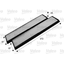 Filtre d'habitacle (filtre à pollen) VALEO 715684
