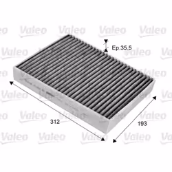 Filtre d'habitacle (filtre à pollen) VALEO PROTECT VALEO 715704