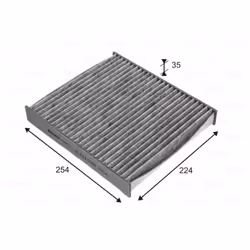 Filtre d'habitacle (filtre à pollen) VALEO 715727