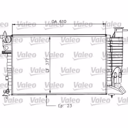 Radiateur, refroidissement moteur VALEO 730927