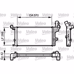 Radiateur, refroidissement moteur VALEO 732303