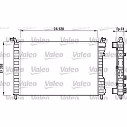 Radiateur, refroidissement moteur VALEO 732812