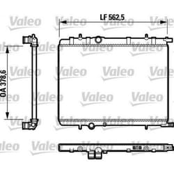 Radiateur de moteur - VALEO - 732892 - RAD MOT PSA Berlingo C4 307 Partner