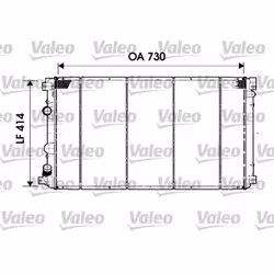 Radiateur, refroidissement moteur VALEO 732919