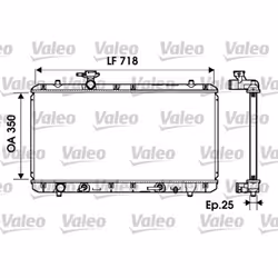 Radiateur, refroidissement moteur VALEO 734165