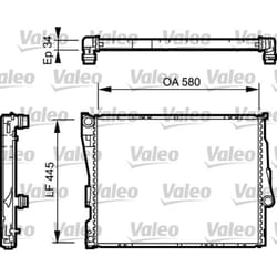 Radiateur, refroidissement moteur VALEO 734276