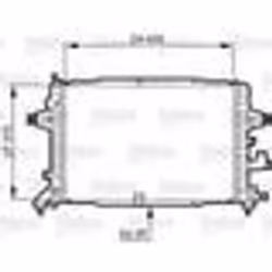 Radiateur de moteur - VALEO - 734380 - RAD MOT OPEL Astra H Zafira B