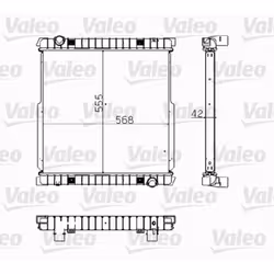 Radiateur, refroidissement moteur VALEO 734872