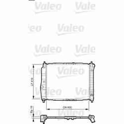Radiateur, refroidissement moteur VALEO 735158 - Vue supplémentaire 2