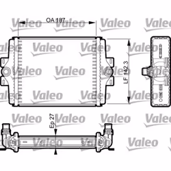 Radiateur, refroidissement moteur VALEO 735467
