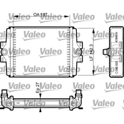 Radiateur, refroidissement moteur VALEO 735467