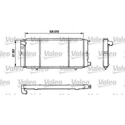 Radiateur de moteur - VALEO - 810827 - RAD MOT PEUGEOT 205 I & II