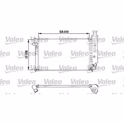 Radiateur, refroidissement moteur VALEO 810919