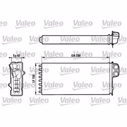 Échangeur de chaleur, chauffage habitacle VALEO 812128