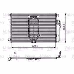 Condenseur, climatisation VALEO 812502