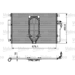 Condenseur, climatisation VALEO 812502