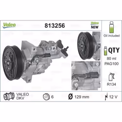 Compresseur de climatisation VALEO 813256 - Vue supplémentaire 5