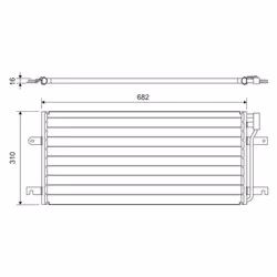 Condenseur, climatisation VALEO 814029