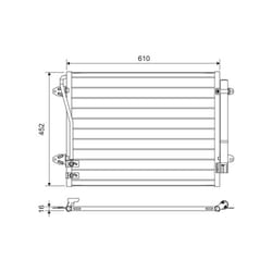 Condenseur, climatisation VALEO 814039