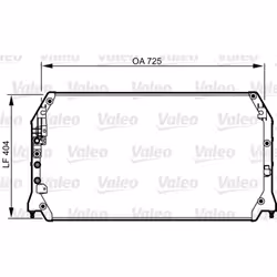 Condenseur, climatisation VALEO 814247