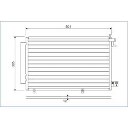Condenseur, climatisation VALEO 814294