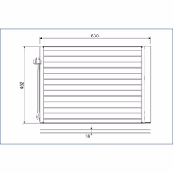 Condenseur, climatisation VALEO 814367