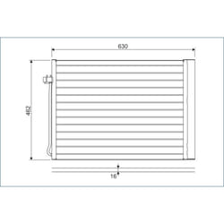 Condenseur, climatisation VALEO 814367