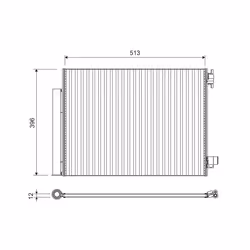 Condenseur, climatisation VALEO 814373