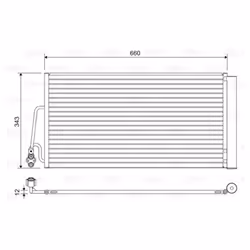 Condenseur, climatisation VALEO 814409