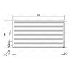 Condenseur, climatisation VALEO 814409