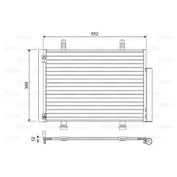 Condenseur, climatisation VALEO 814418