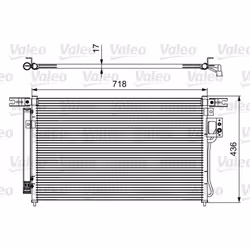 Condenseur, climatisation VALEO 814425