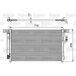 Condenseur, climatisation VALEO 814425