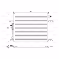 Condenseur, climatisation VALEO 814443