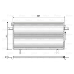 Condenseur, climatisation VALEO 814489