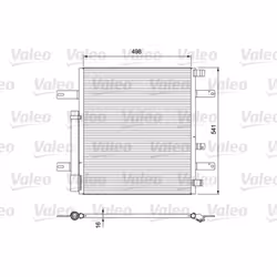 Condenseur, climatisation VALEO 815061