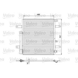 Condenseur, climatisation VALEO 815061