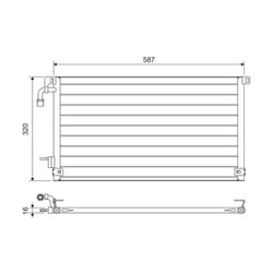 Condenseur, climatisation VALEO 817655