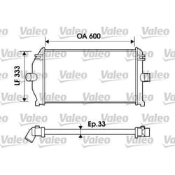 Echangeur intercooler - VALEO - 817924 - RAS RENA Laguna(98>00)1.9dCi1.9dTi