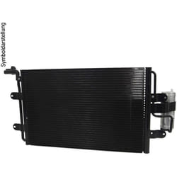 Condenseur de climatisation - VALEO - 818002 - COND RENAULT Megane II Scenic II