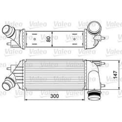 Intercooler échangeur Citroen c8 - VALEO - 818583