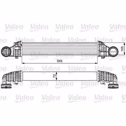 Intercooler échangeur Mercedes classe cls - VALEO - 818606