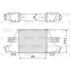 Refroidisseur d'air d'admission VALEO 818638
