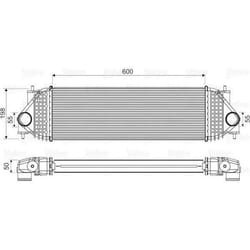 Intercooler échangeur Suzuki grand vitara - VALEO - 818662