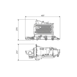Refroidisseur d'air d'admission VALEO 818685