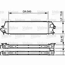 Intercooler VALEO 818771