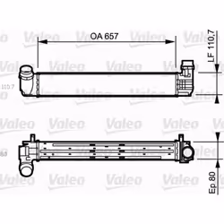 Intercooler VALEO 818870