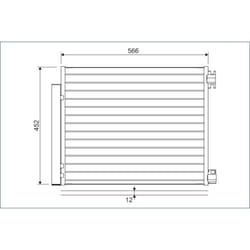 Condenseur, climatisation VALEO 822569