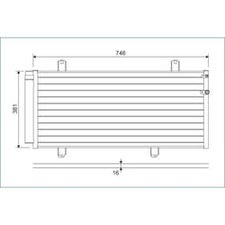 Condenseur, climatisation VALEO 822584