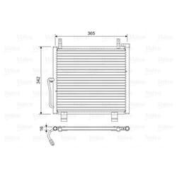 Condenseur, climatisation VALEO 822591